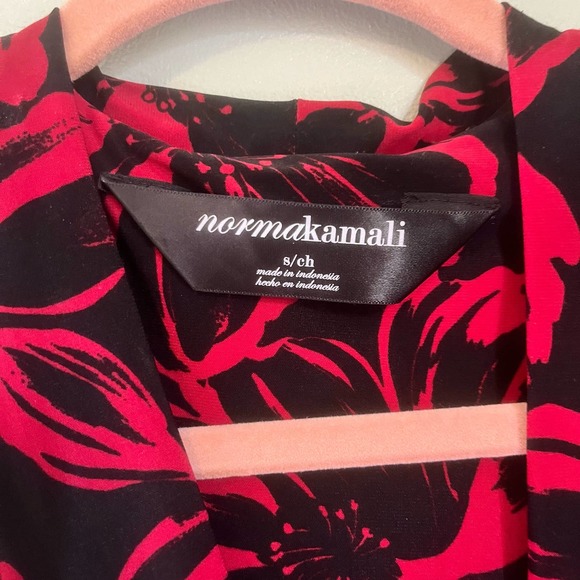 Small Norma Kamali Sleevless Floral Dress - Picture 6 of 6